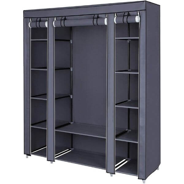 12 Compartment Fabric Wardrobe Organizer 4