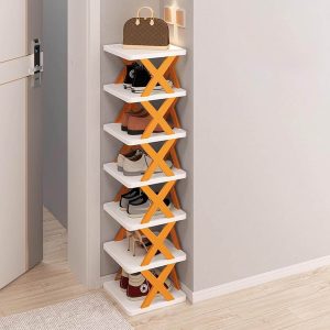 6-Tier-Shoe-Stackable-Storage-Rack-Organizer 6 Tier Shoe Stackable Storage Rack Organizer