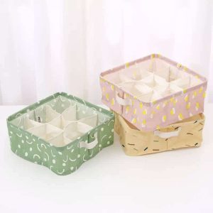 Fabric-Storage-Box-with-9-Compartments Fabric Storage Box with 9 Compartments
