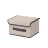 Two non-woven storage boxes 1