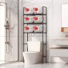 Over the toilet floor standing bathroom storage rack 2