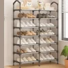 Double-Row-Shoe-Rack Double Row Shoe Rack