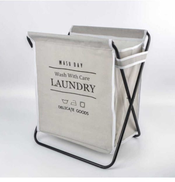 Steel-Frame-Collapsible-Laundry-Hamper-Wash-Day-Laundry-Basket-5 Steel Frame Collapsible Laundry Hamper Wash Day Laundry Basket 5