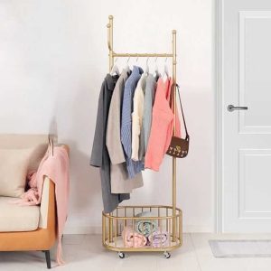 Nordic-Clothes-Rack-on-Wheels Nordic Clothes Rack on Wheels