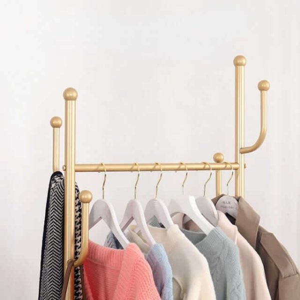 Nordic Clothes Rack on Wheels 4